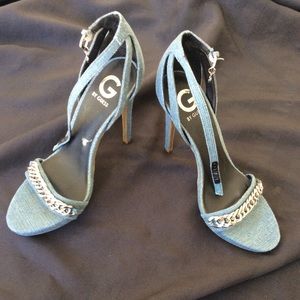 Guess Blue Jean Heels